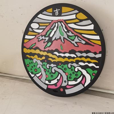 (M - C) Brass art manhole cover customization, accept one-piece minimum order quantity