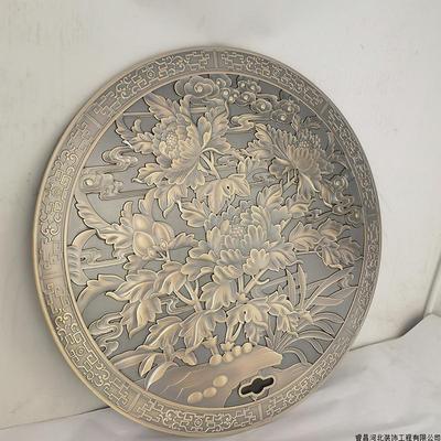 (M)Cast Iron Manhole Cover Copper Cladding Artistic Effect Custom Design